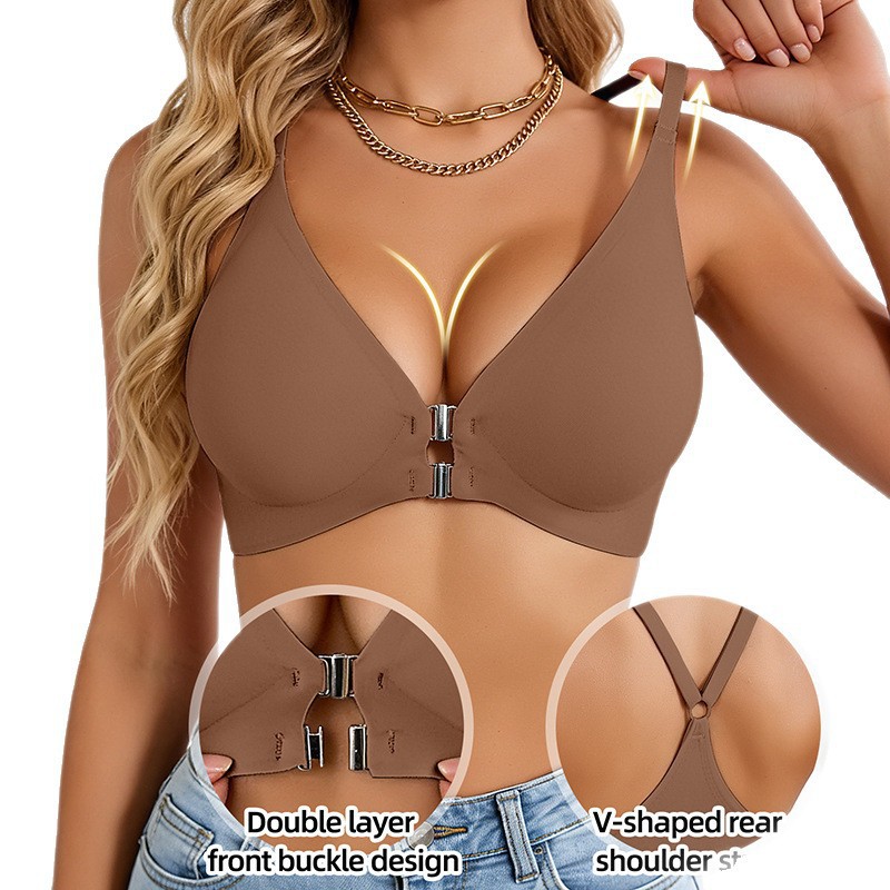 Full Coverage Bra - حمالة صدر نسائية بتصميم جلد الفهد