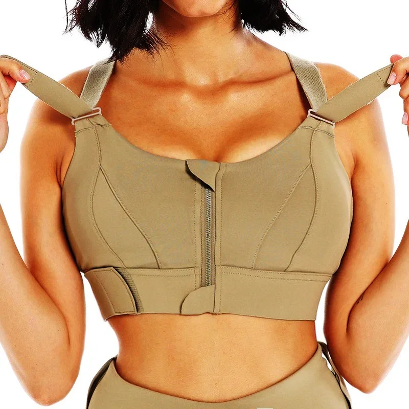 Sports Bra Racerback - سحابة إخفاء S-5XL النساء الرياضة الصدرية