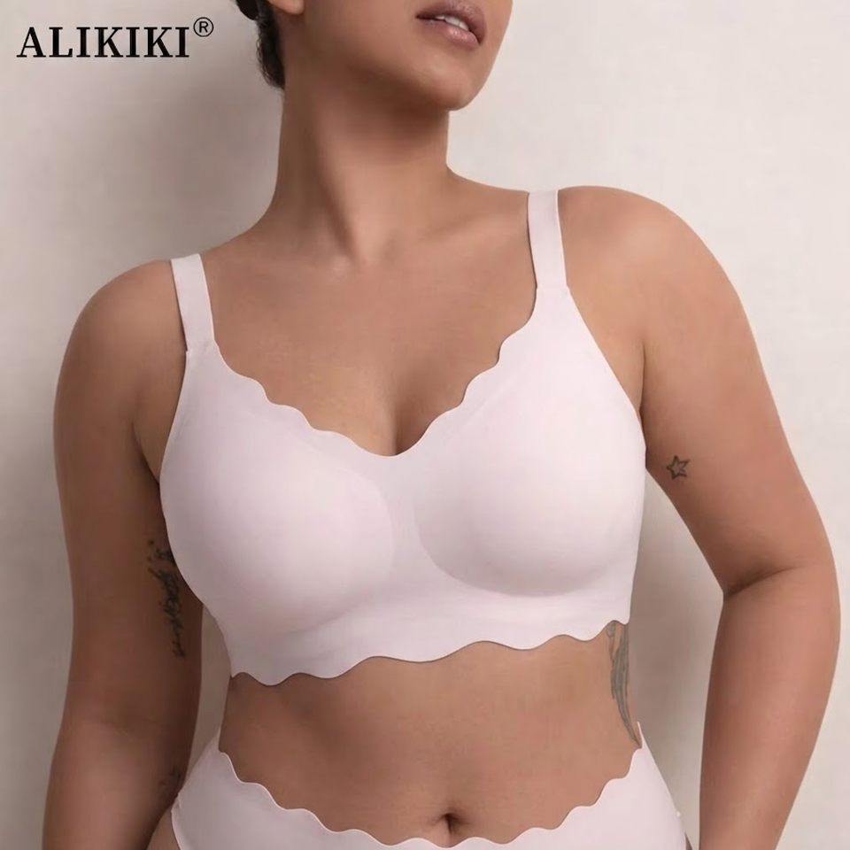 T Shirt Bra Seamless - حمالة صدر لاسلكية مريحة بدون خياطة،