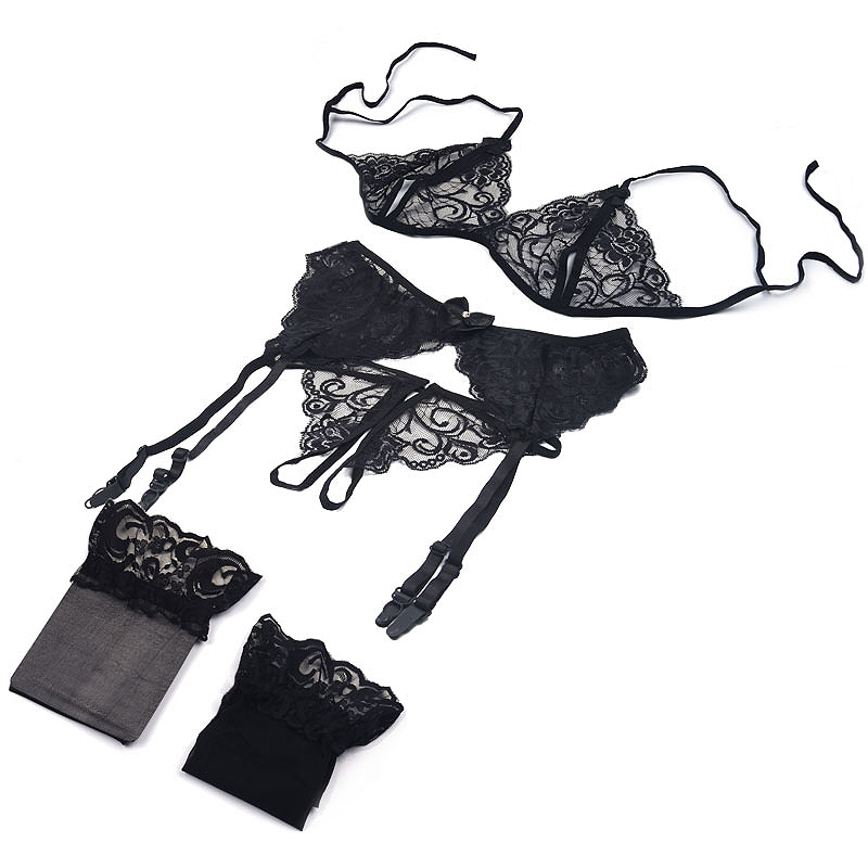 طقم ملابس داخلية نسائية من الد - مراجعة Sheer Bra Lace وسعره