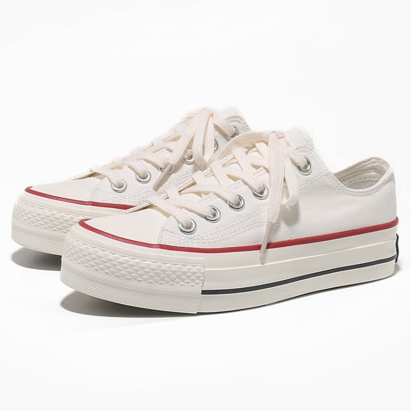أحذية قماشية نسائية بنعل عالي  - مراجعة Vans Shoes Old Skool وسعره