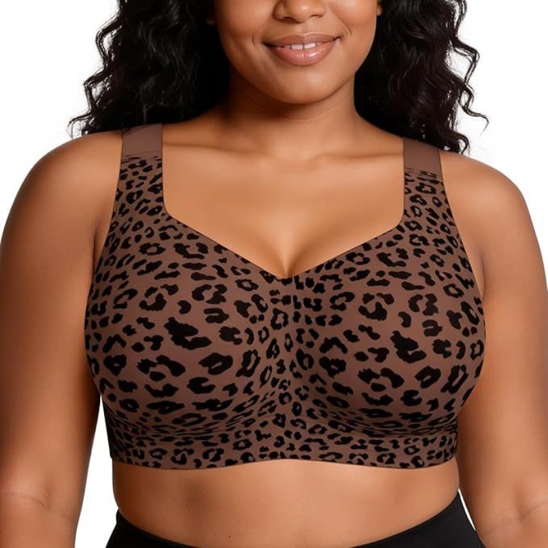حمالات صدر جيلي بنقشة الفهد بد - مراجعة Full Coverage Bra وسعره