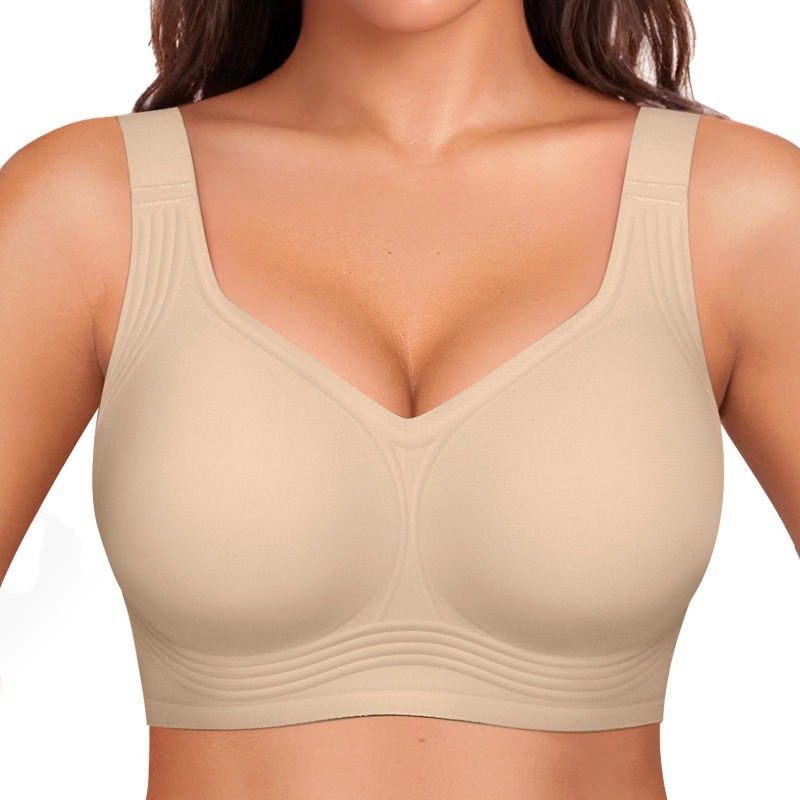 حمالة صدر نسائية لاسلكية بمقاس - مراجعة Full Coverage Bra وسعره