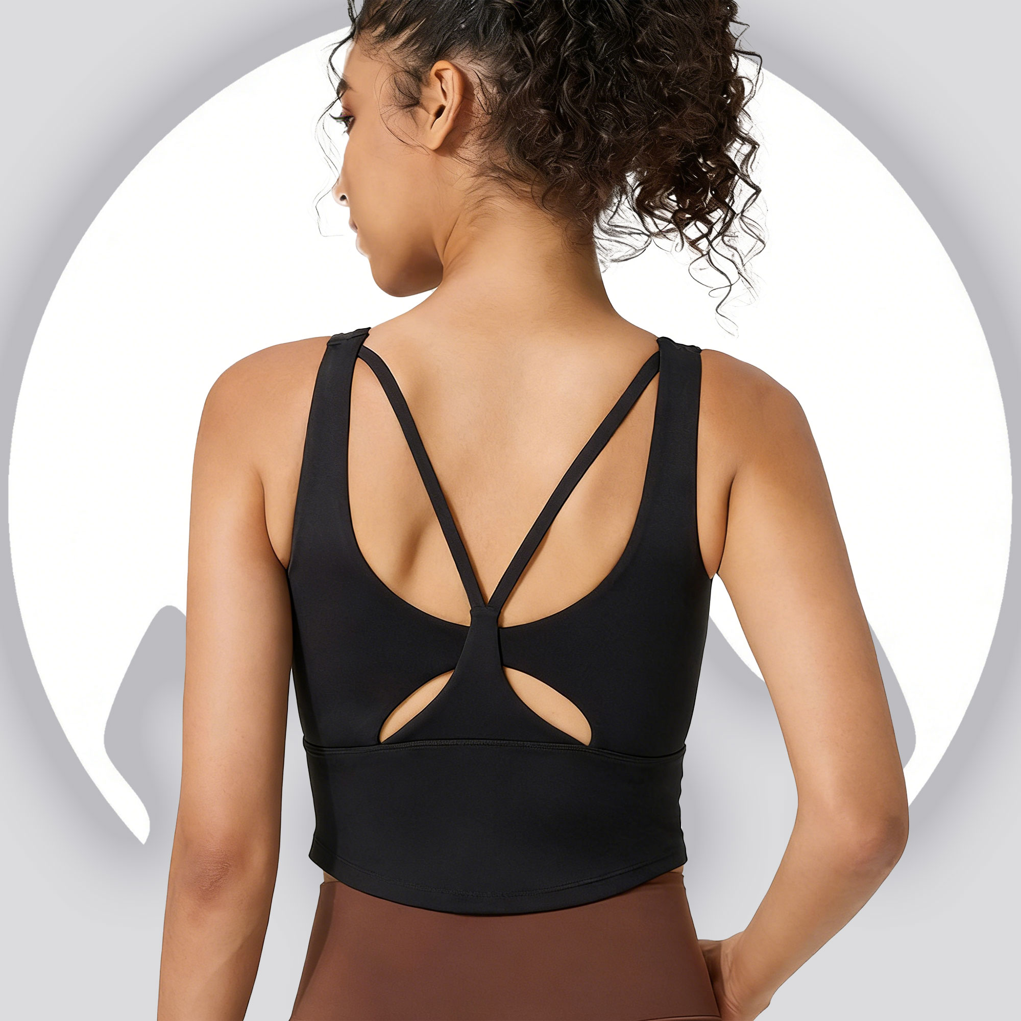 حمالة صدر رياضية نسائية بتصميم - مراجعة Sports Bra Racerback وسعره