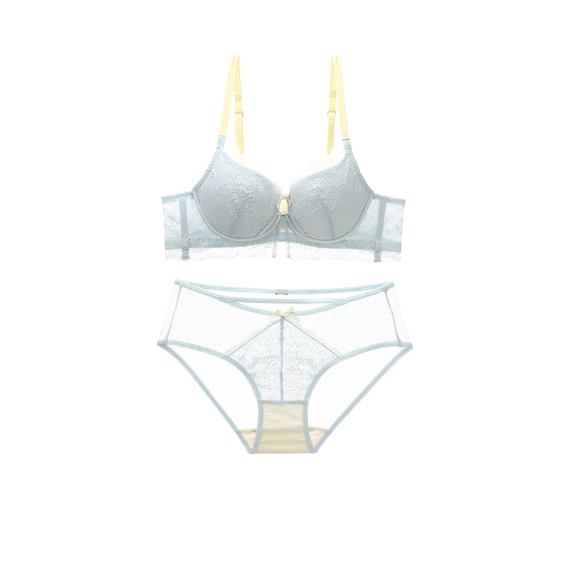 طقم ملابس داخلية نسائية جديدة  - مراجعة Sheer Bra Lace وسعره