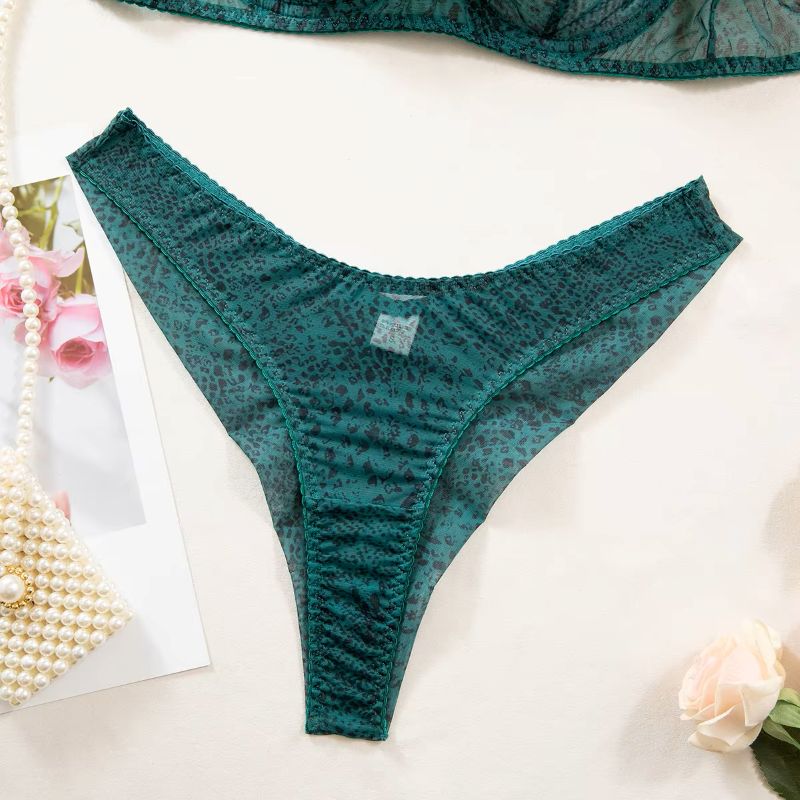 طقم ملابس داخلية نسائية من قطع - مراجعة Sheer Mesh Bra وسعره