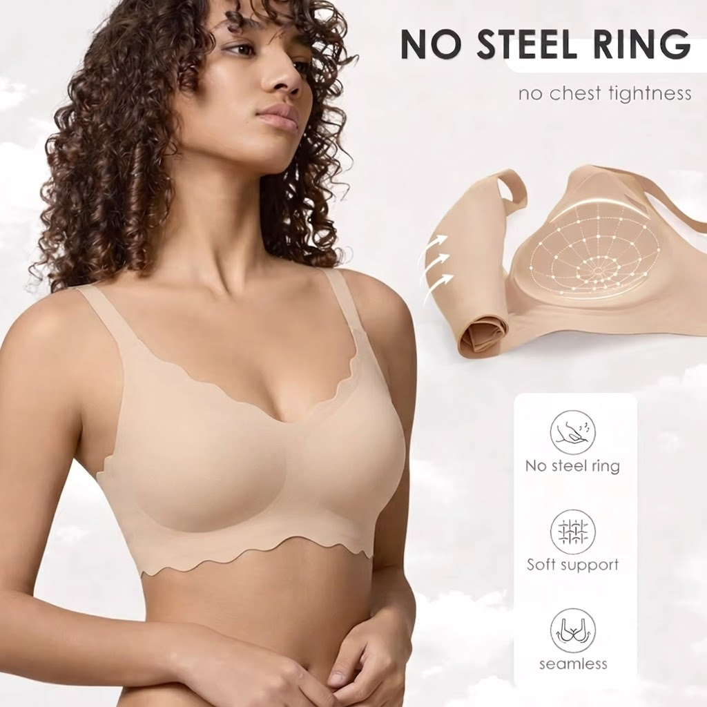 حمالة صدر لاسلكية مريحة بدون خ - مراجعة T Shirt Bra Seamless وسعره