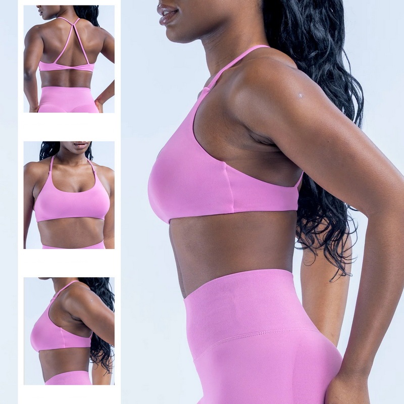 طقم يوجا جديد من SEEKSUC بدون  - مراجعة T Shirt Bra Seamless وسعره